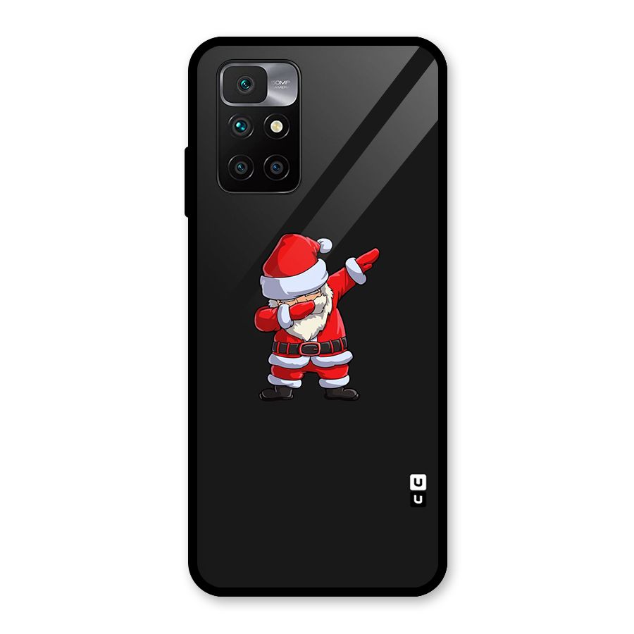 Cool Santa Dab Glass Back Case for Redmi 10 Prime