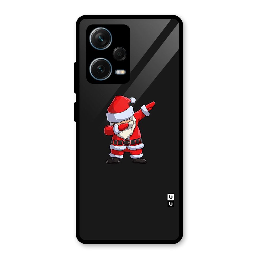 Cool Santa Dab Glass Back Case for Redmi Note 12 Pro Plus 5G