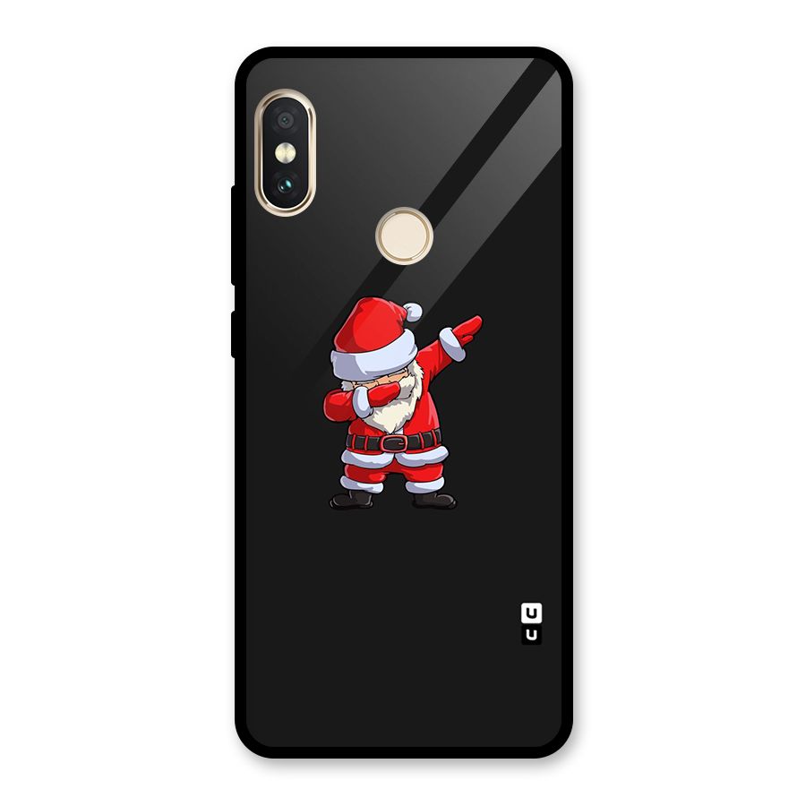 Cool Santa Dab Glass Back Case for Redmi Note 5 Pro