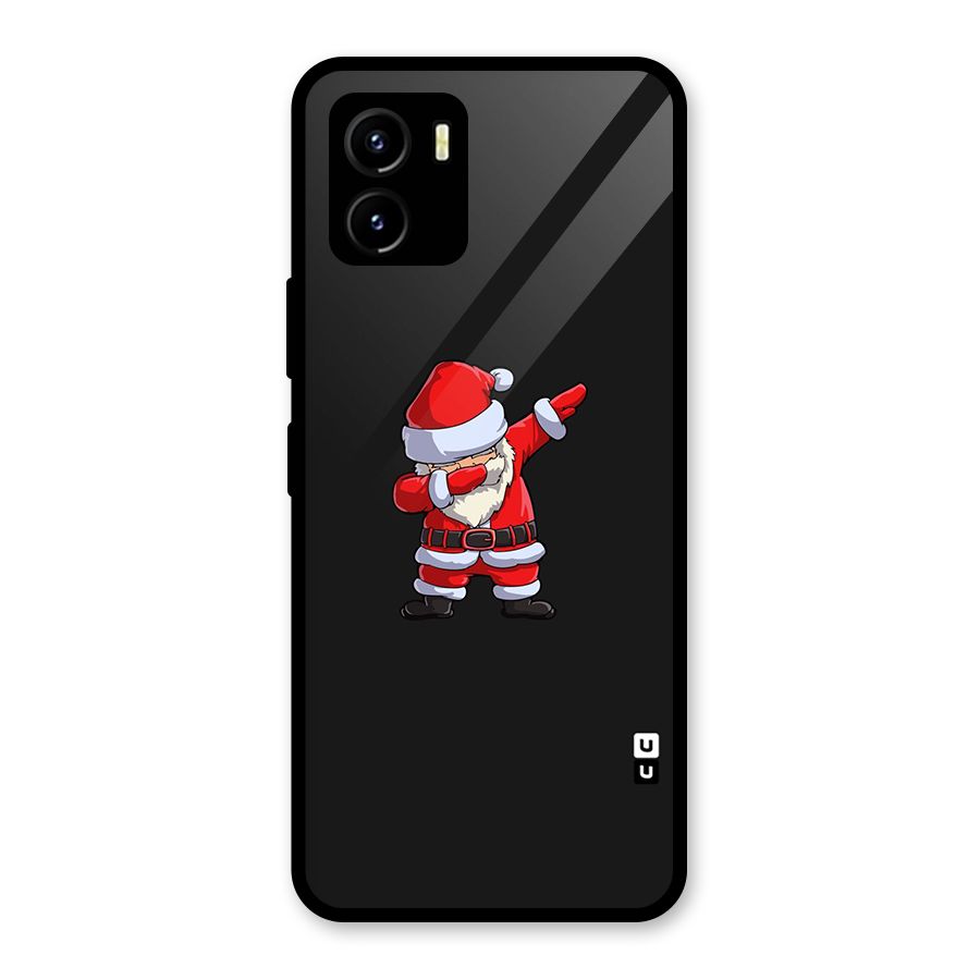 Cool Santa Dab Glass Back Case for Vivo Y15s