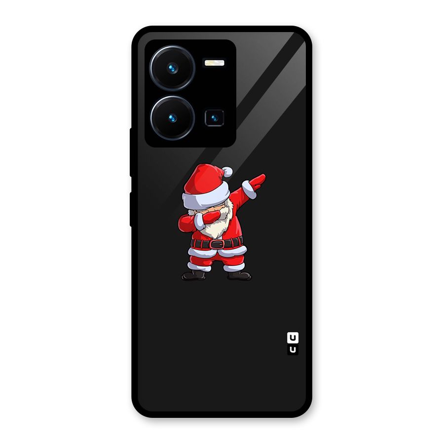 Cool Santa Dab Glass Back Case for Vivo Y35