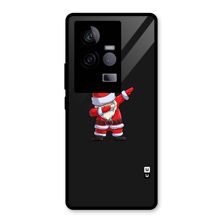 Cool Santa Dab Glass Back Case for Vivo iQOO 11 5G
