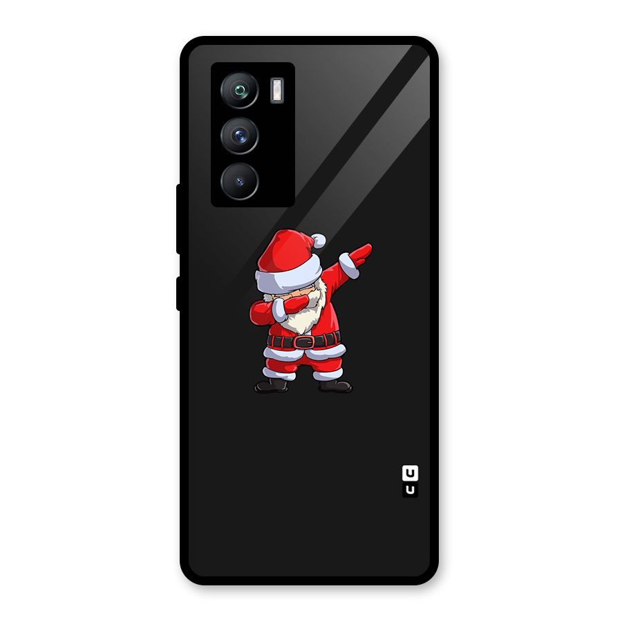Cool Santa Dab Glass Back Case for Vivo iQOO 9 SE