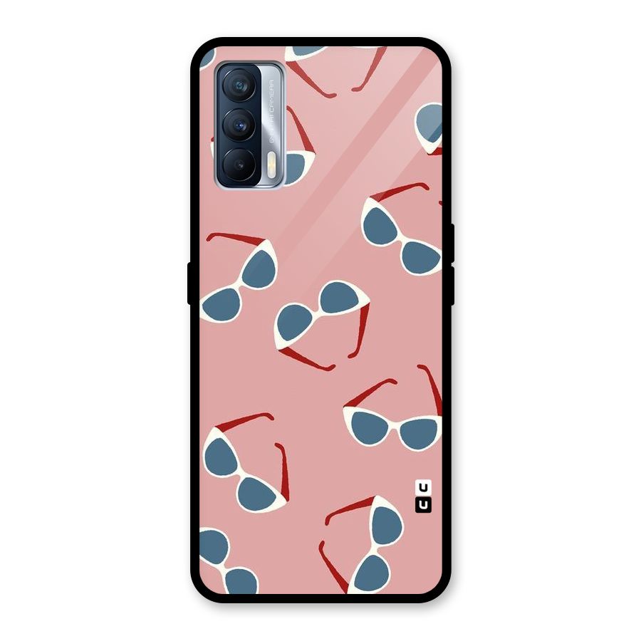 Cool Shades Pattern Glass Back Case for Realme X7