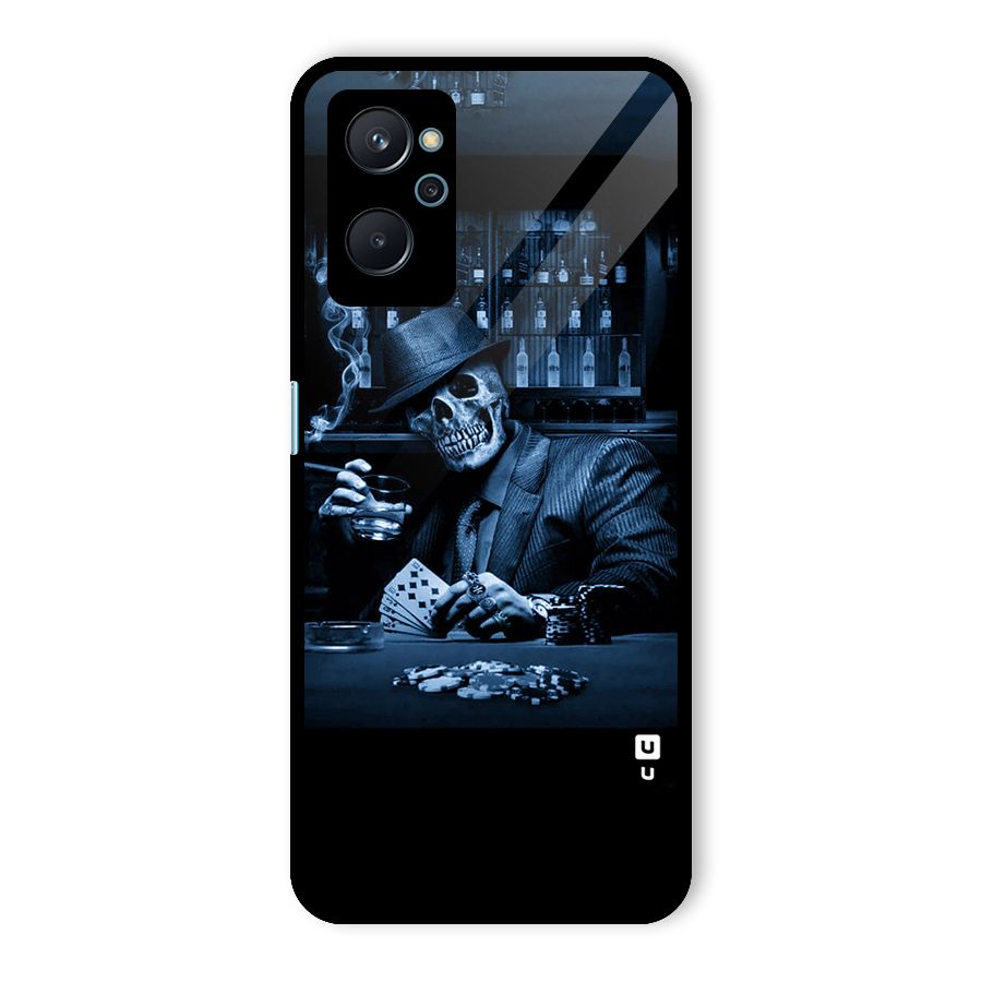 Cool Skull Cards Glass Back Case for Realme 9i