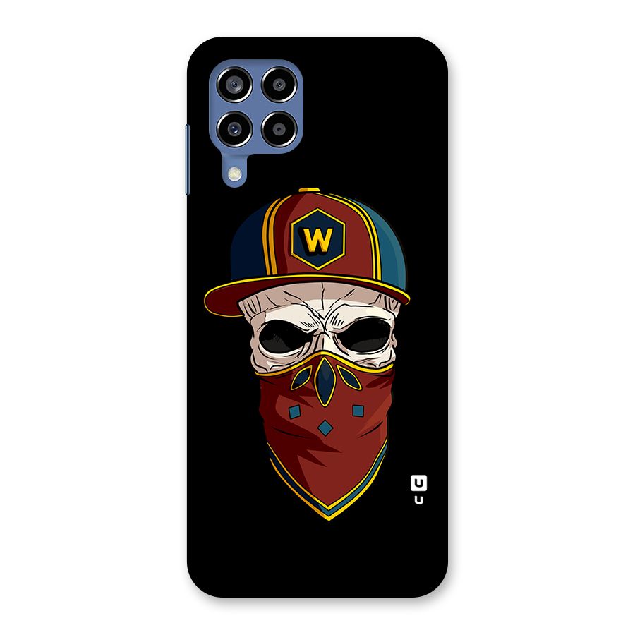 Cool Skull Mask Cap Back Case for Galaxy M53 5G