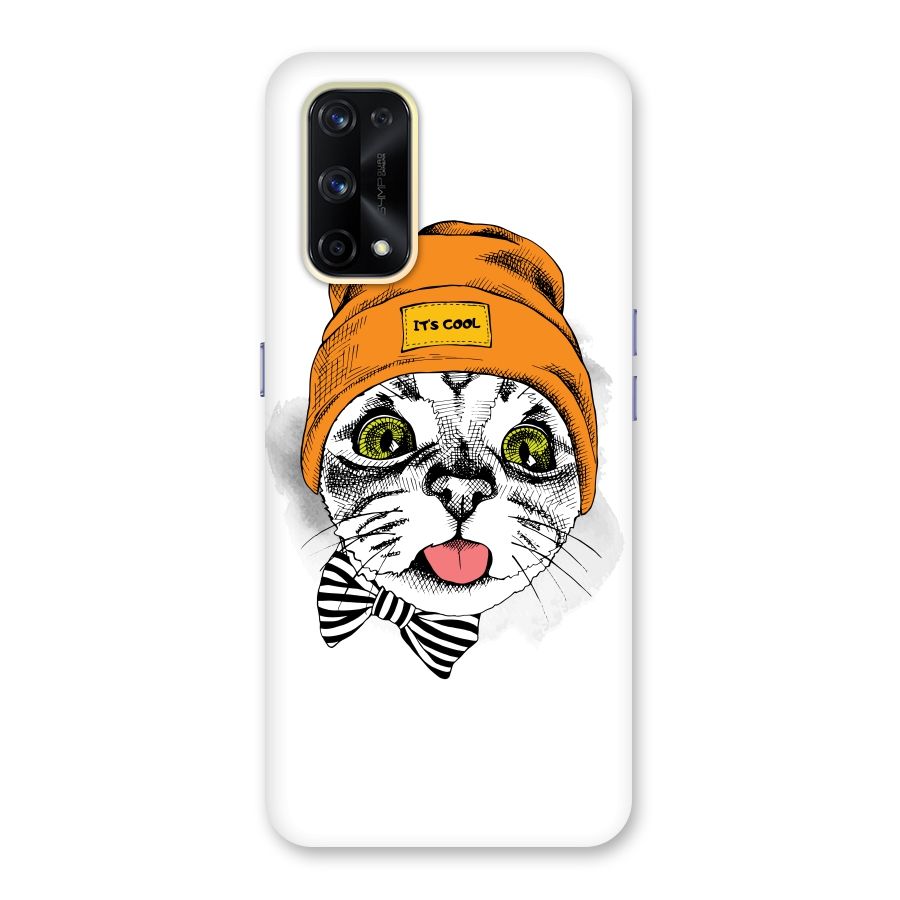 Cool cat Glass Back Case for Realme X7 Pro