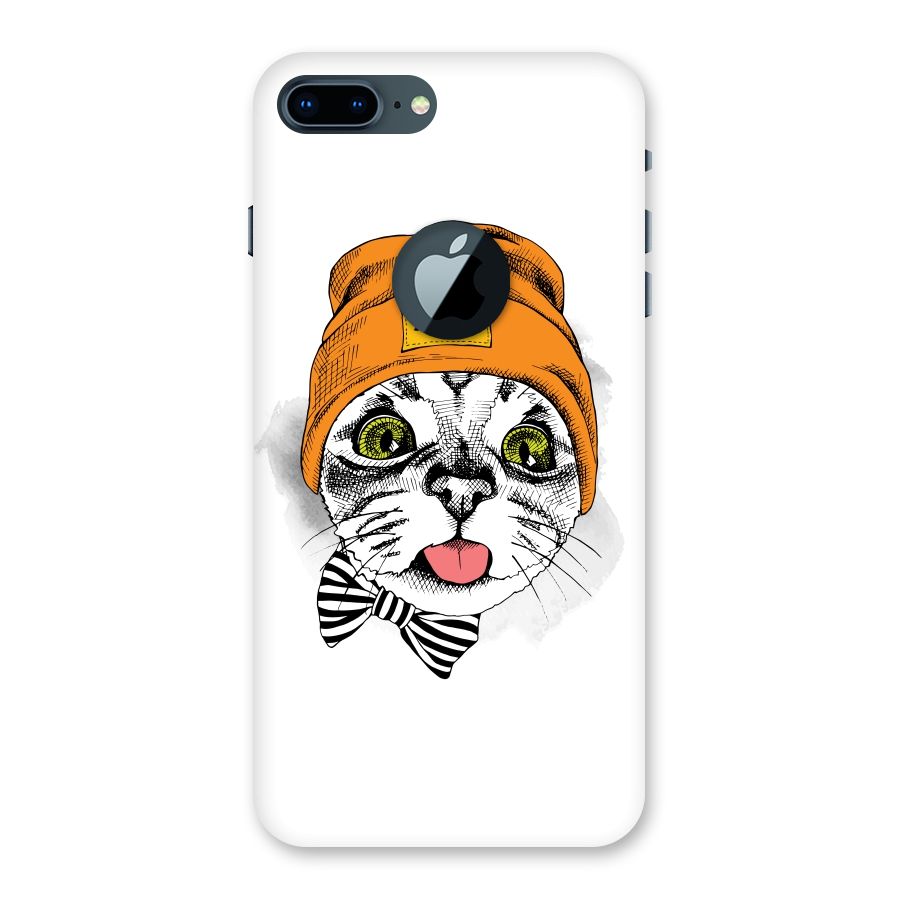 Cool cat Back Case for iPhone 7 Plus Logo Cut