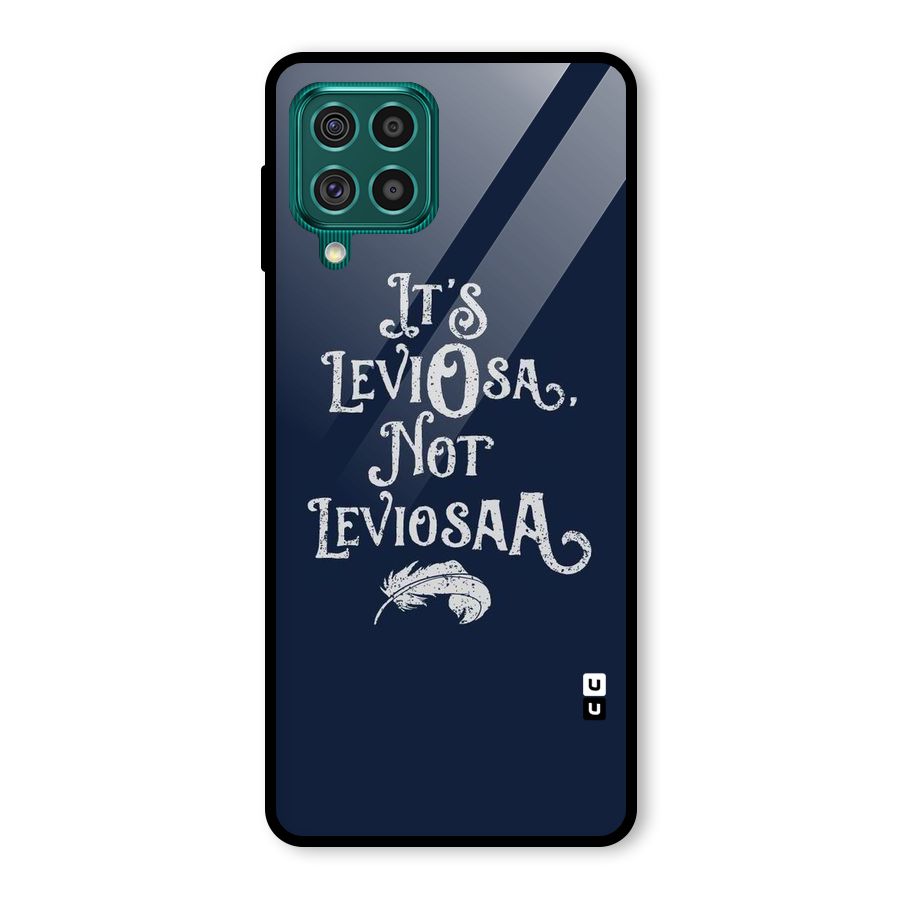 Correction Feather Glass Back Case for Galaxy F62