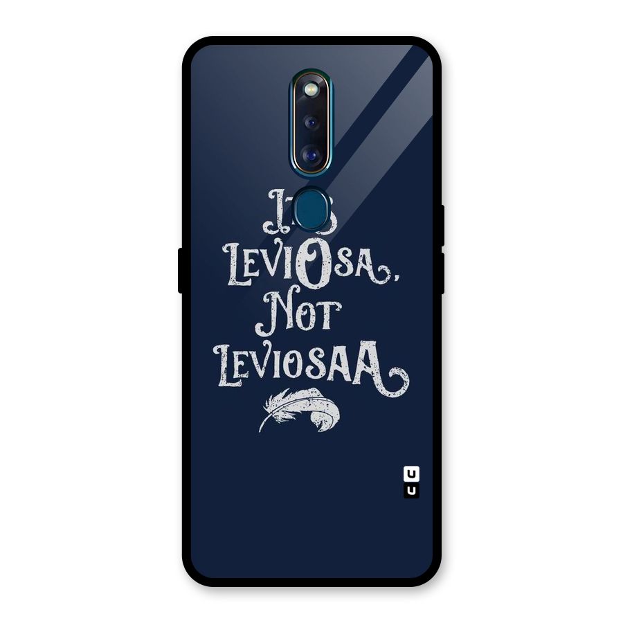 Correction Feather Glass Back Case for Oppo F11 Pro