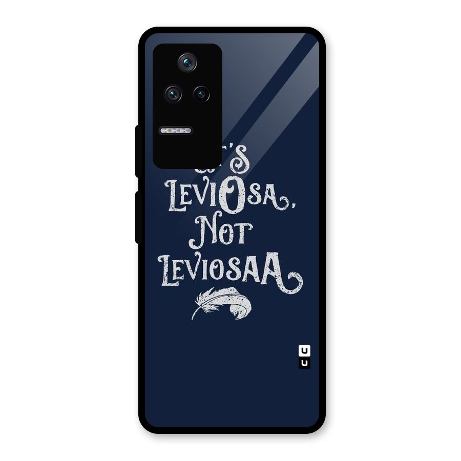 Correction Feather Glass Back Case for Poco F4 5G