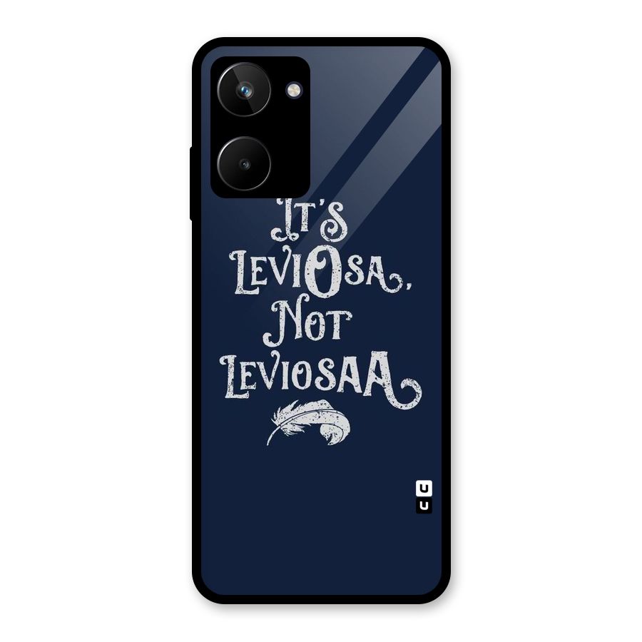 Correction Feather Glass Back Case for Realme 10