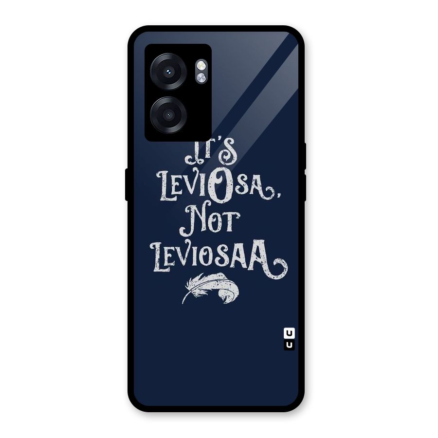 Correction Feather Glass Back Case for Realme Narzo 50 5G