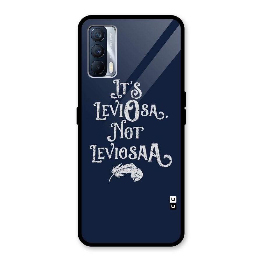 Correction Feather Glass Back Case for Realme X7