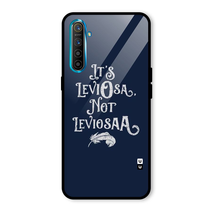 Correction Feather Glass Back Case for Realme XT