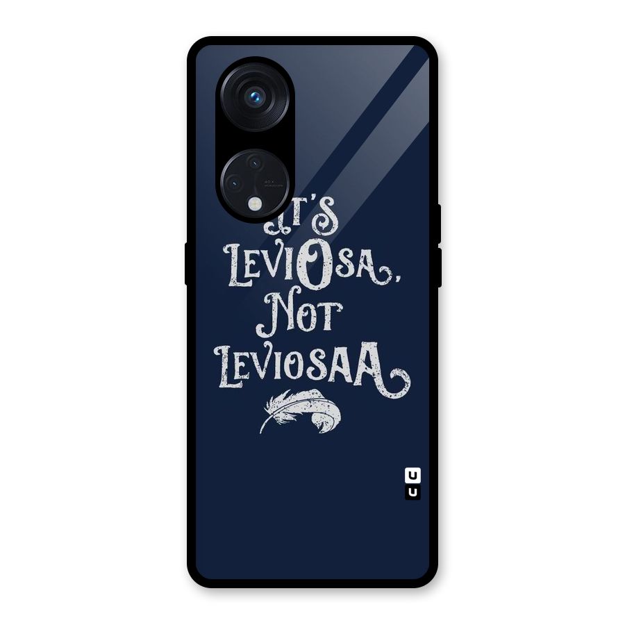 Correction Feather Glass Back Case for Reno8 T 5G