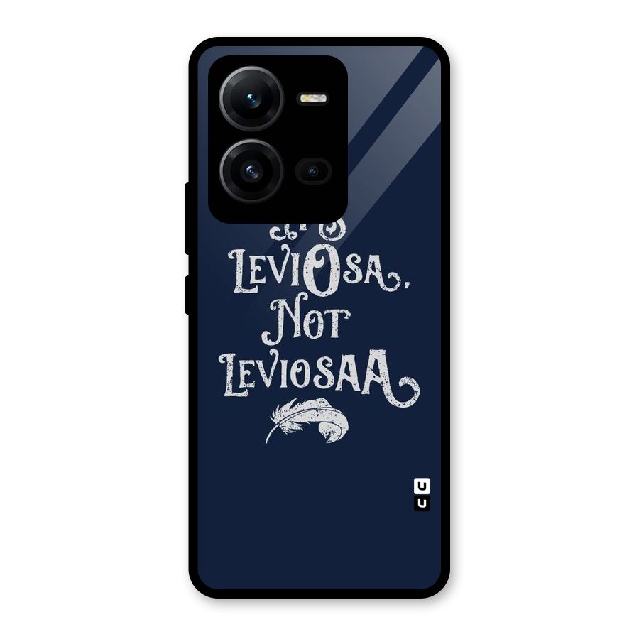 Correction Feather Glass Back Case for Vivo V25