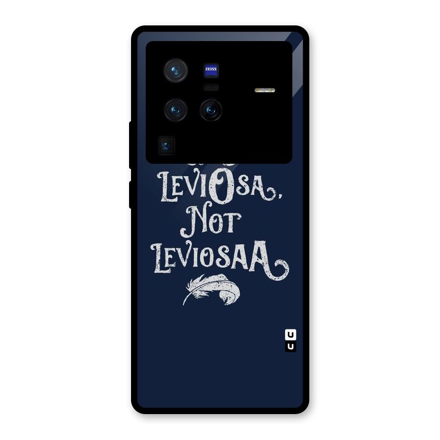 Correction Feather Glass Back Case for Vivo X80 Pro
