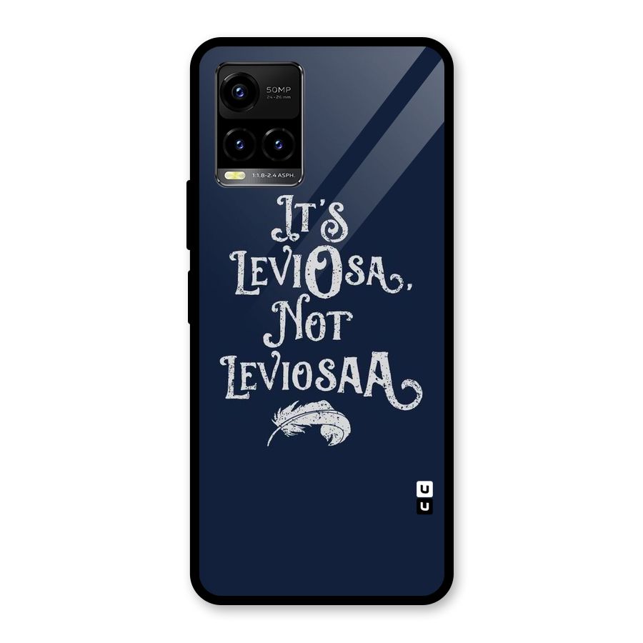 Correction Feather Glass Back Case for Vivo Y21A
