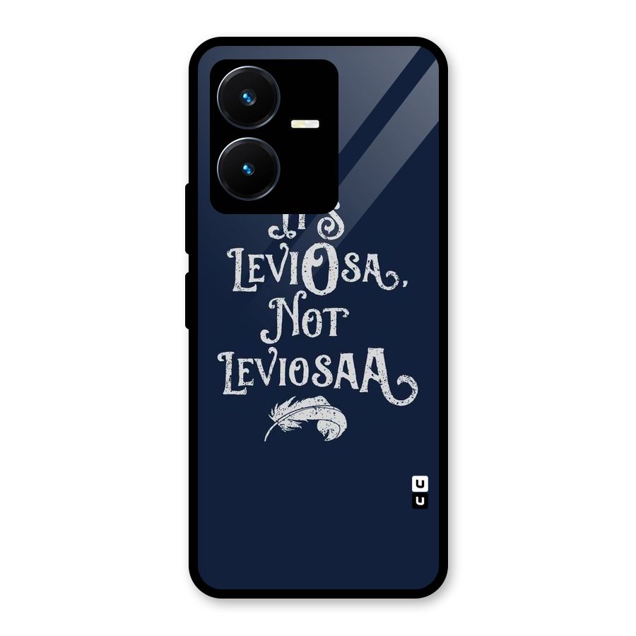 Correction Feather Glass Back Case for Vivo Y22