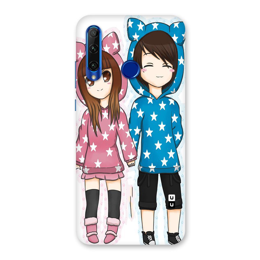 Couple In Stars Back Case for Honor 20i