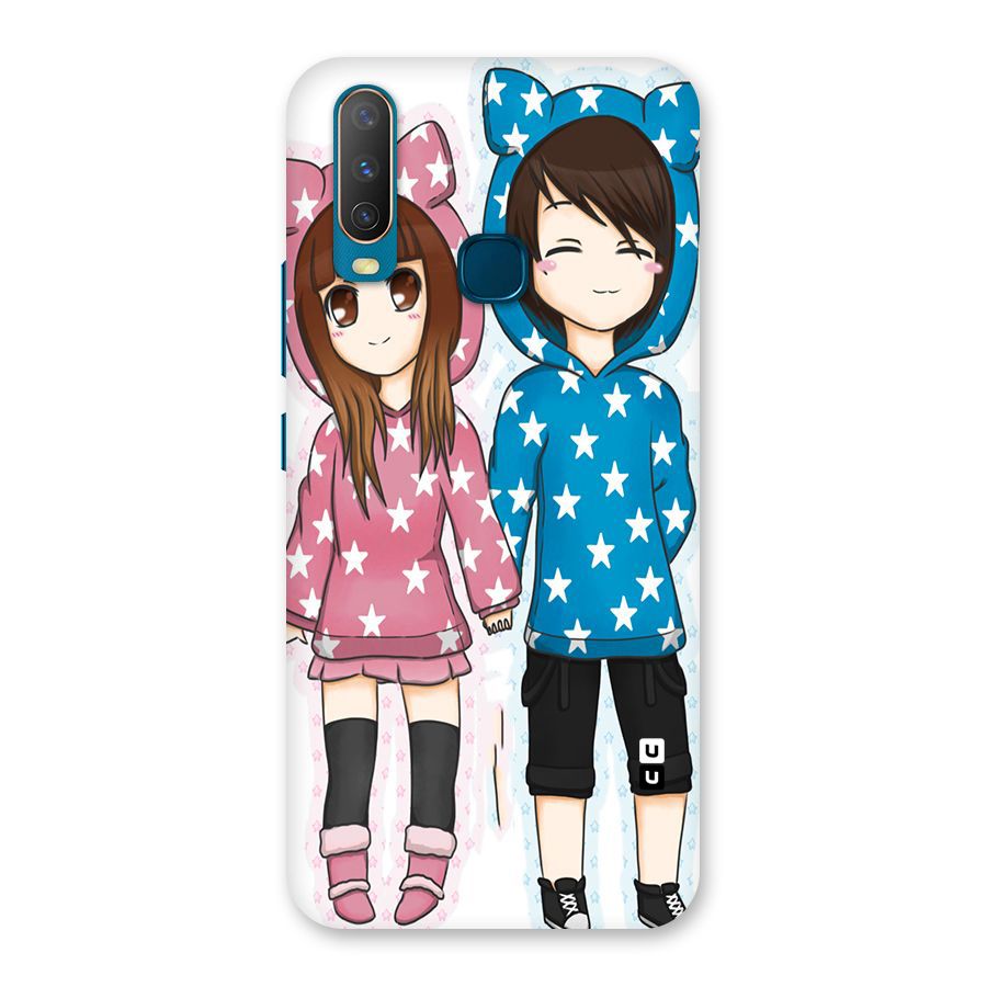 Couple In Stars Back Case for Vivo Y17