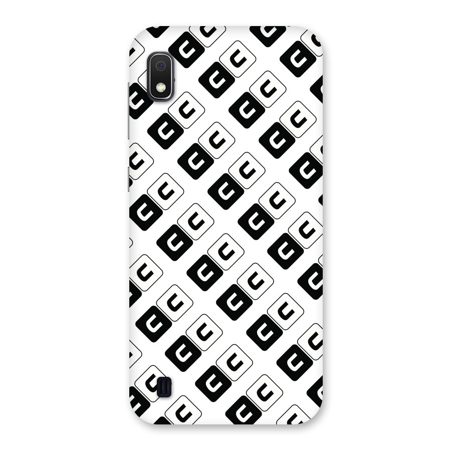CoversCart Diagonal Banner Back Case for Galaxy A10