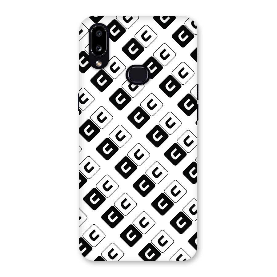 CoversCart Diagonal Banner Back Case for Galaxy A10s