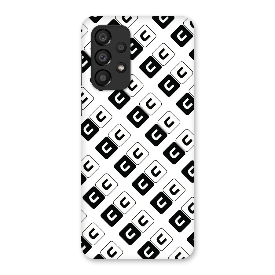 CoversCart Diagonal Banner Back Case for Galaxy A33 5G