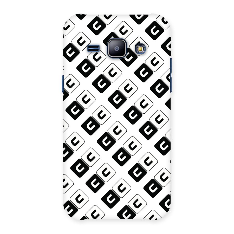 CoversCart Diagonal Banner Back Case for Galaxy J1