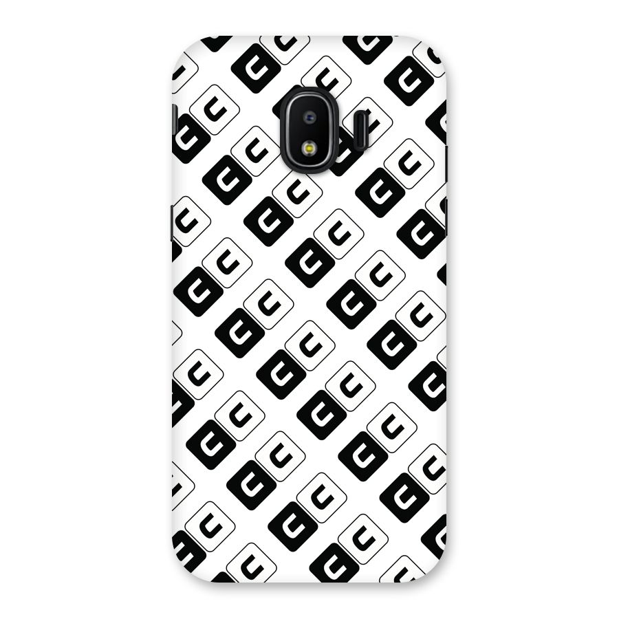 CoversCart Diagonal Banner Back Case for Galaxy J2 Pro 2018