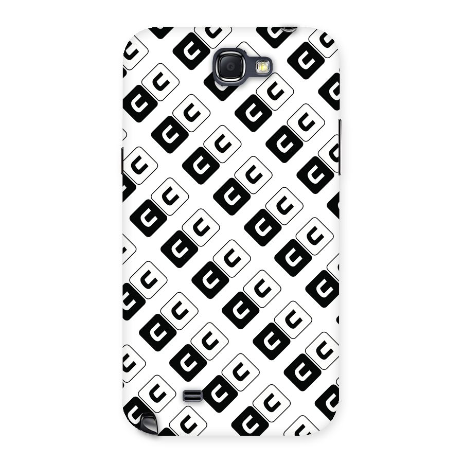 CoversCart Diagonal Banner Back Case for Galaxy Note 2