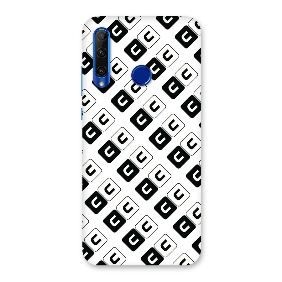 CoversCart Diagonal Banner Back Case for Honor 20i