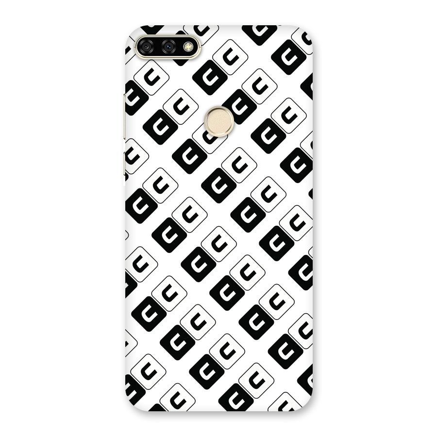 CoversCart Diagonal Banner Back Case for Honor 7A