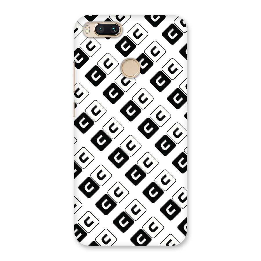 CoversCart Diagonal Banner Back Case for Mi A1
