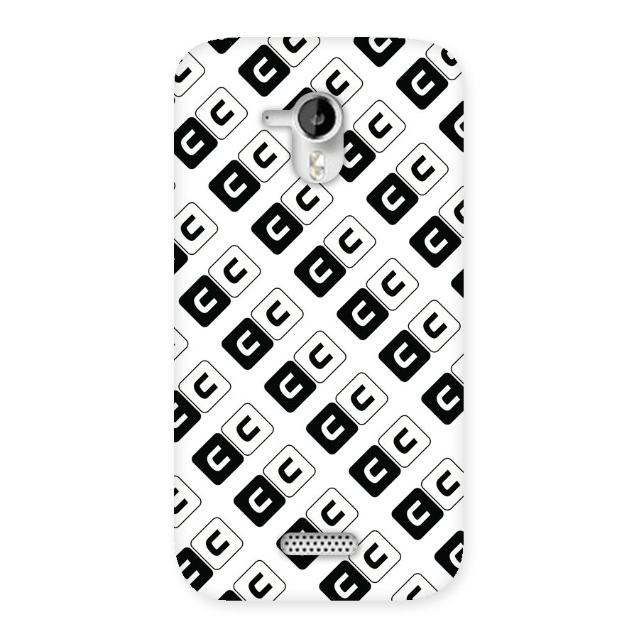 CoversCart Diagonal Banner Back Case for Micromax Canvas HD A116