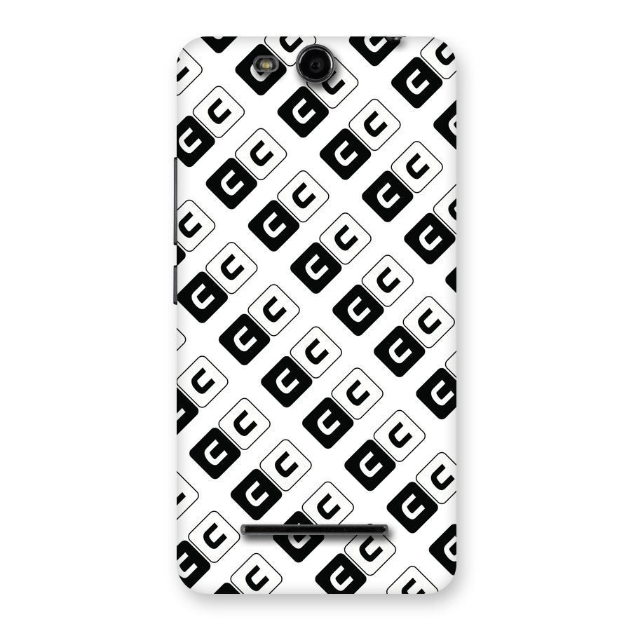 CoversCart Diagonal Banner Back Case for Micromax Canvas Juice 3 Q392
