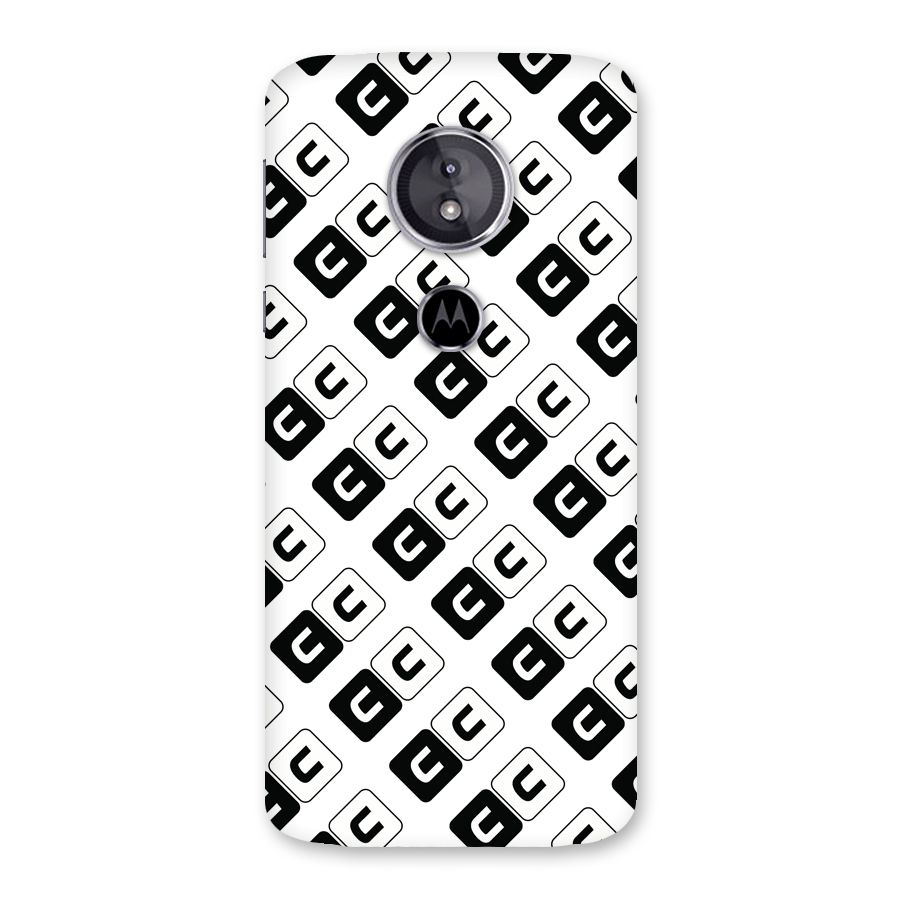 CoversCart Diagonal Banner Back Case for Moto E5