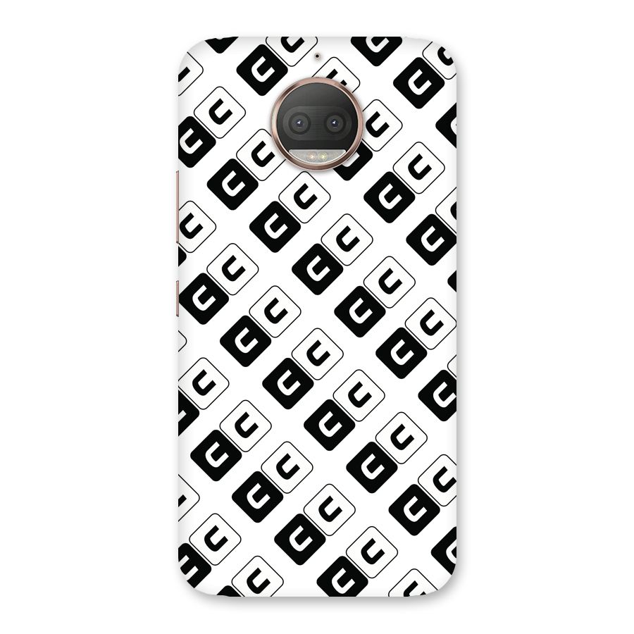 CoversCart Diagonal Banner Back Case for Moto G5s Plus