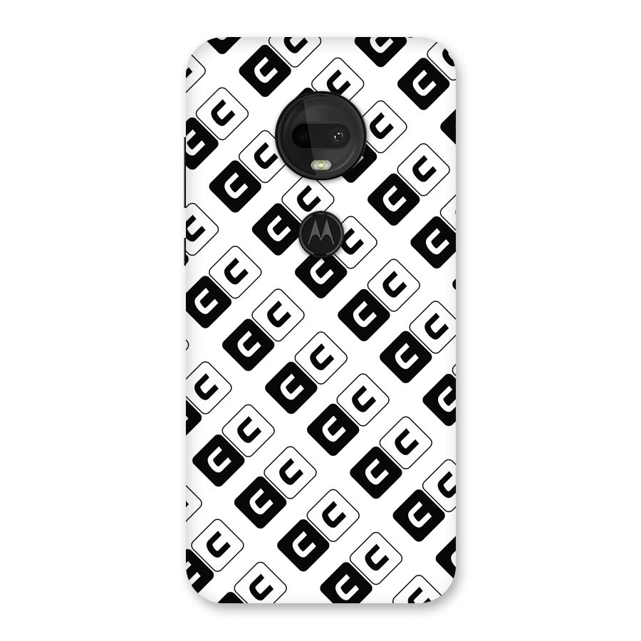 CoversCart Diagonal Banner Back Case for Moto G7