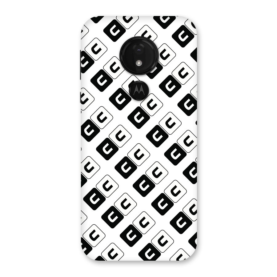 CoversCart Diagonal Banner Back Case for Moto G7 Power