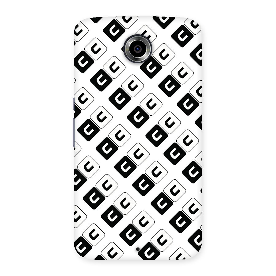 CoversCart Diagonal Banner Back Case for Nexsus 6