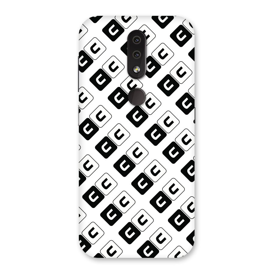 CoversCart Diagonal Banner Back Case for Nokia 4.2