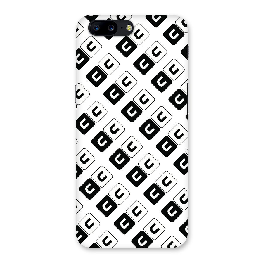 CoversCart Diagonal Banner Back Case for OnePlus 5