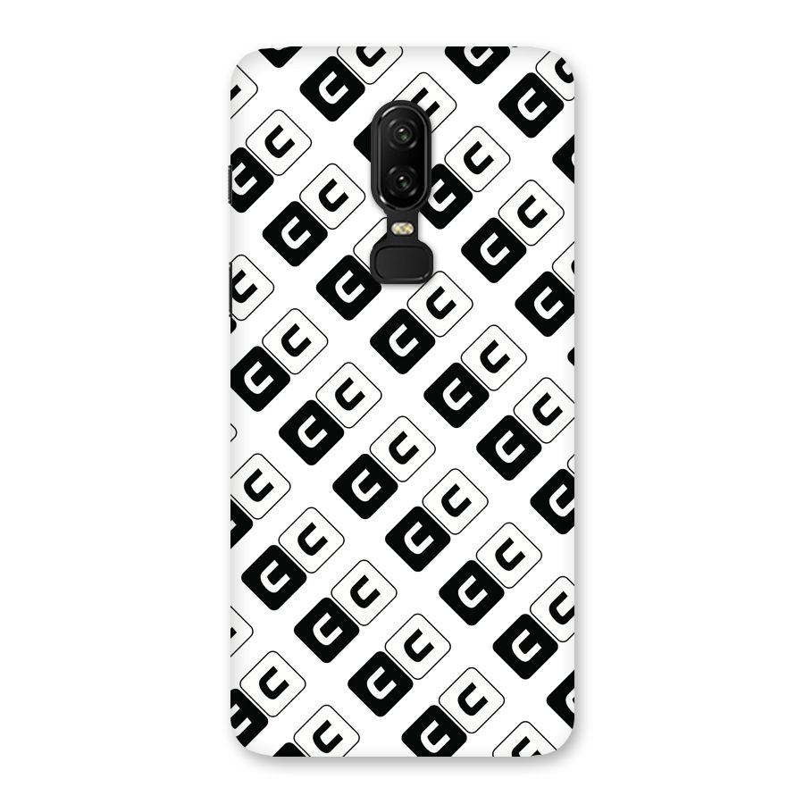 CoversCart Diagonal Banner Back Case for OnePlus 6