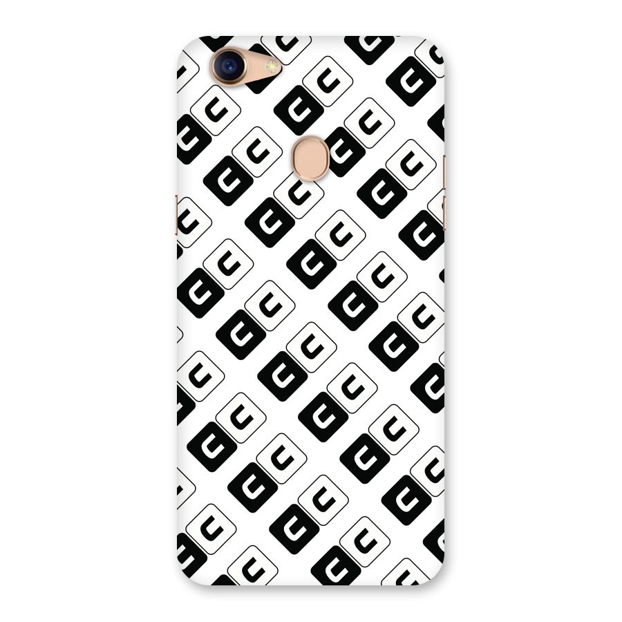 CoversCart Diagonal Banner Back Case for Oppo F5 Youth