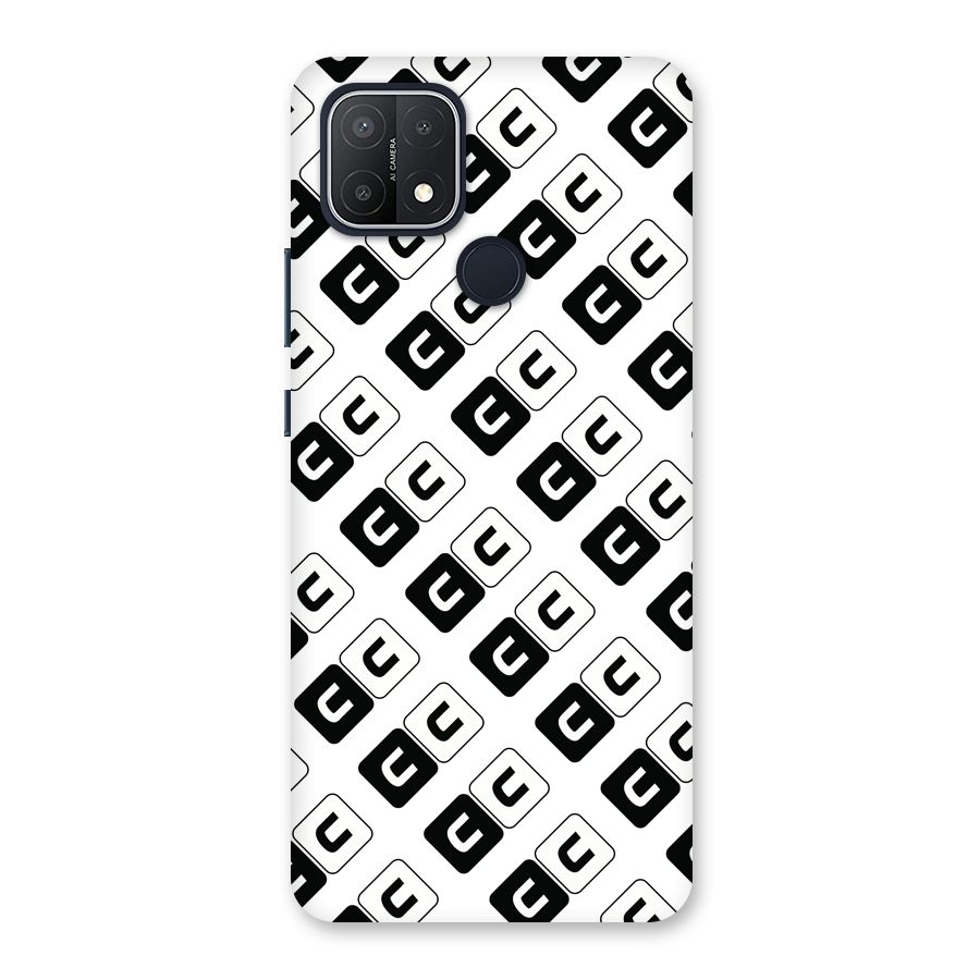 CoversCart Diagonal Banner Back Case for Oppo A15