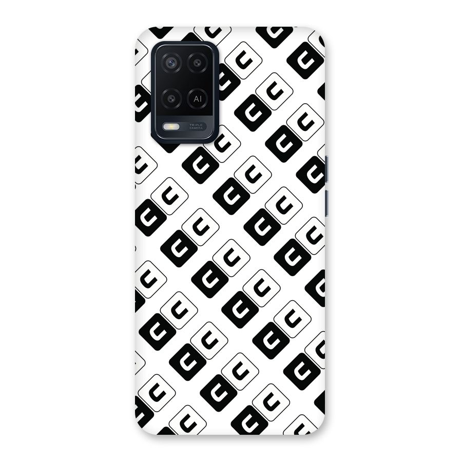 CoversCart Diagonal Banner Back Case for Oppo A54
