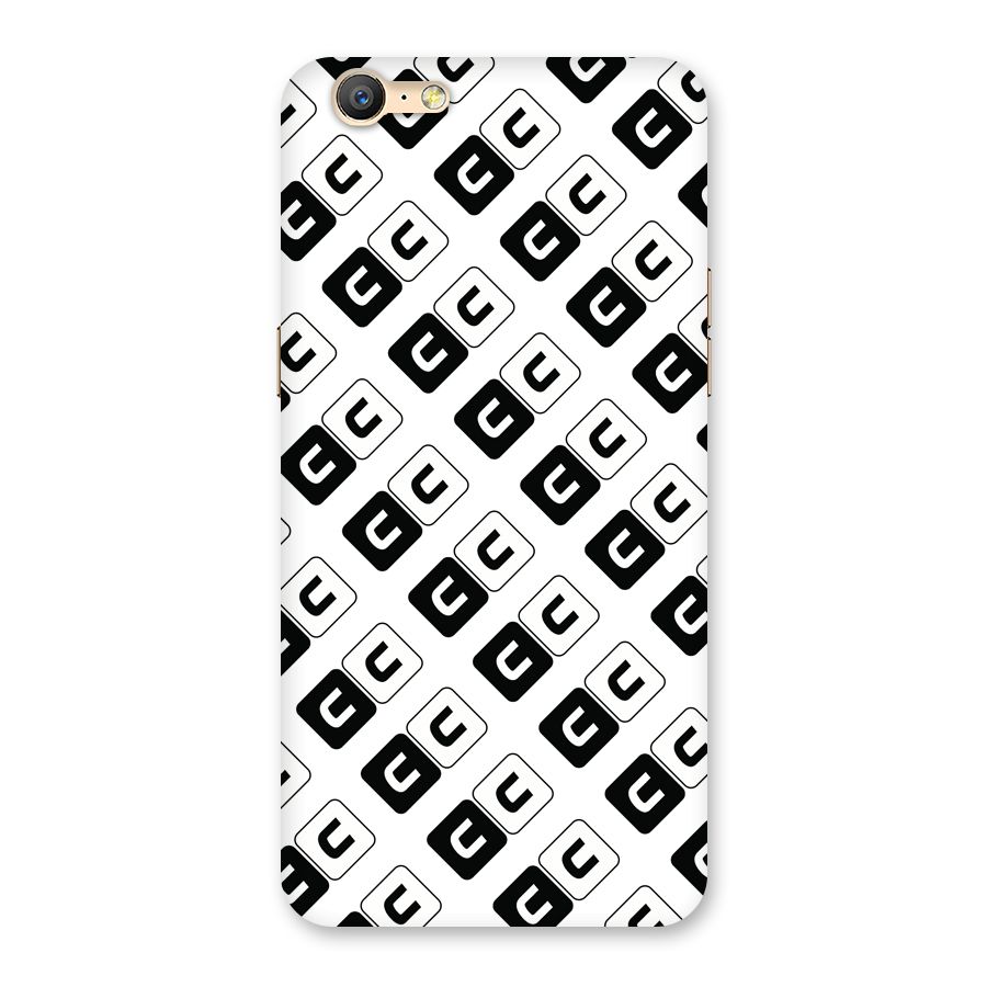 CoversCart Diagonal Banner Back Case for Oppo A57