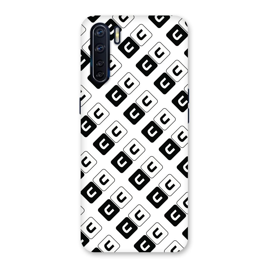 CoversCart Diagonal Banner Back Case for Oppo F15